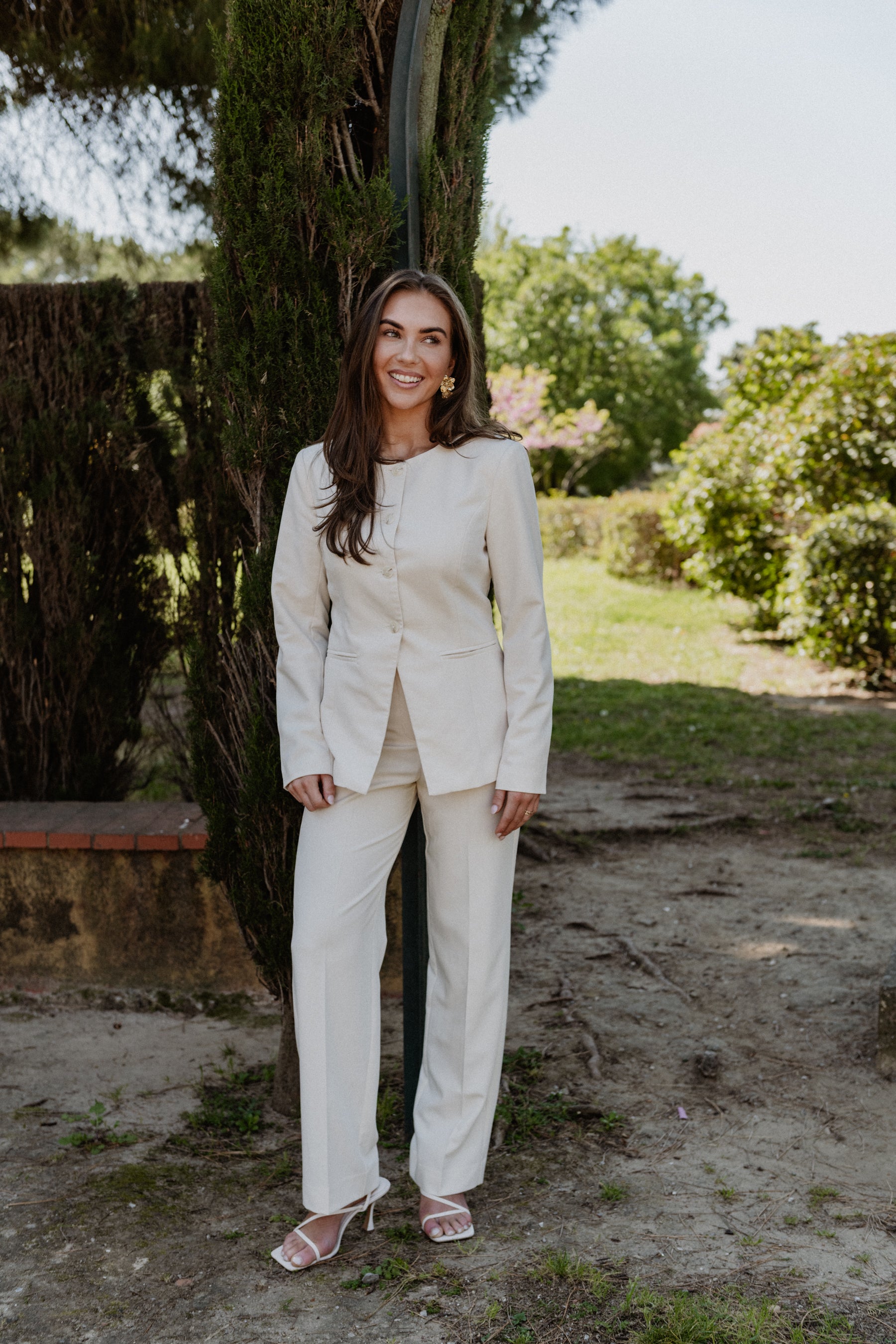VMBECCA Trousers - Birch